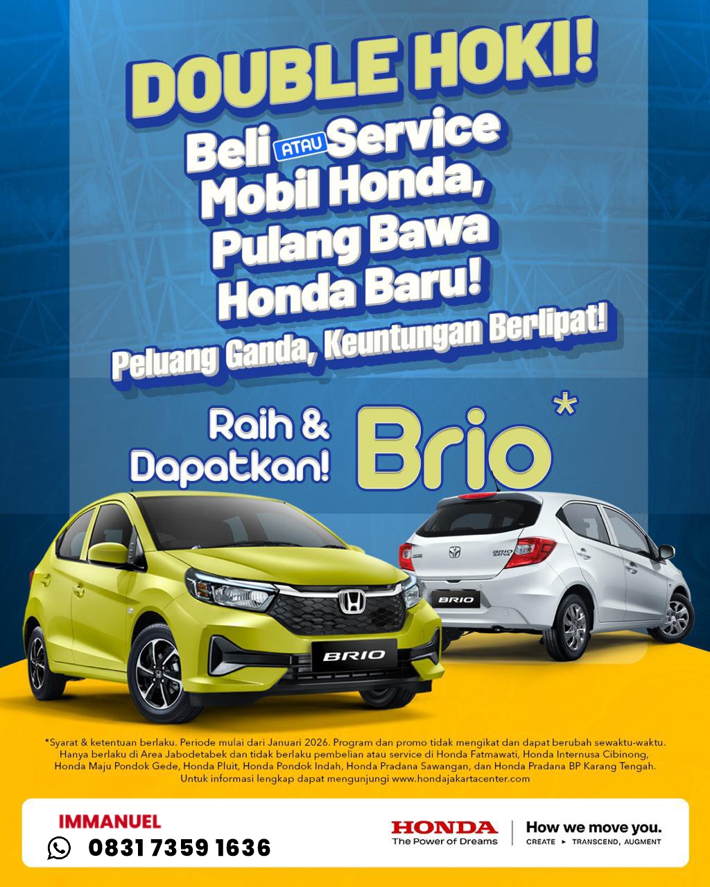 Honda Mobil Pusat | Promo Honda Mobil Autoland Kelapa Gading Jakarta